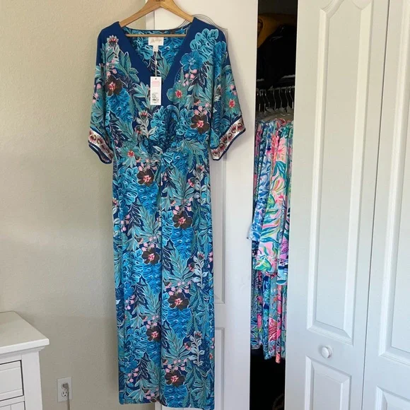 NWT. Lilly Pulitzer Adalyn Maxi Dress - Picture 2 of 13